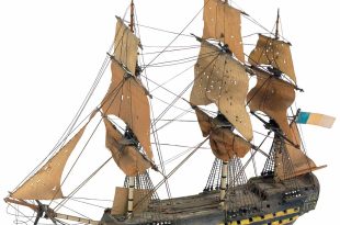 Maqueta del navío Algeciras