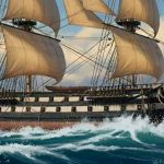 Navío Algeciras (1804) Navío Algeciras en uno de sus numerosos viajes que hizo entre la Península y América durante la guerra contra los franceses. Pintura de Todo a babor.