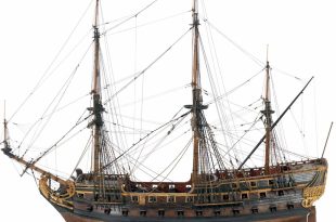 Modelo de un buque holandés de 1723 (East indiaman)