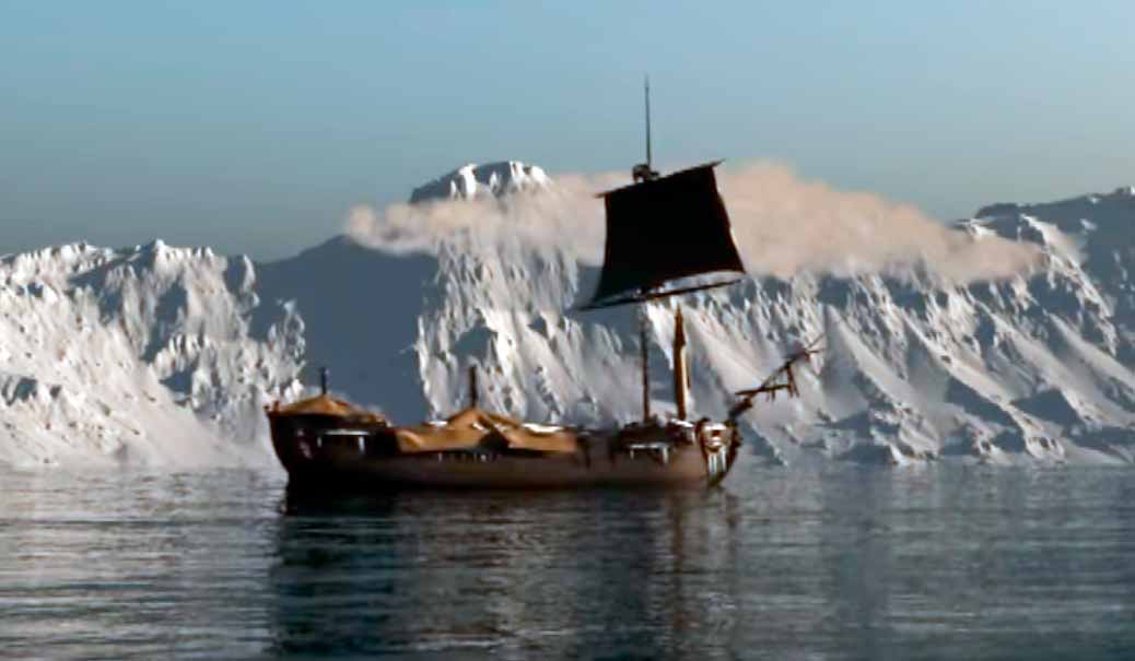 Documental sobre el navío San Telmo en la Antártida
