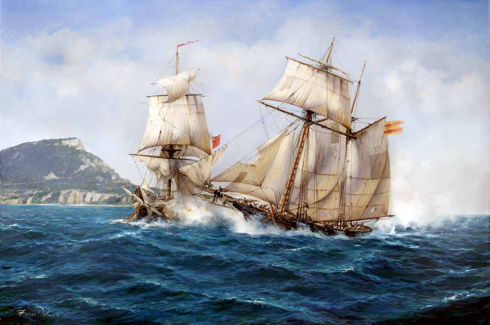 Acciones navales durante el bloqueo de Gibraltar: 1781-1783