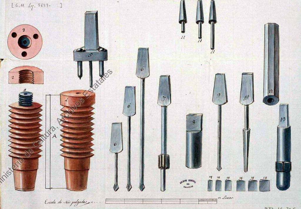 [Proyecto sobre el método de sacar en tiempo de un minuto los clavos con que los enemigos hubiesen clavado los... (1799) - Lunardi, Vincenzo.
