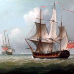 El apresamiento del HMS St. Fermin Sloop parecido al HMS St. Fermin