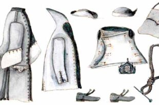 Uniformes de soldado de marina y marineros de los buques de guerra españoles del siglo XVIII