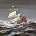 Urca de Lima. Pintura de William Trotter