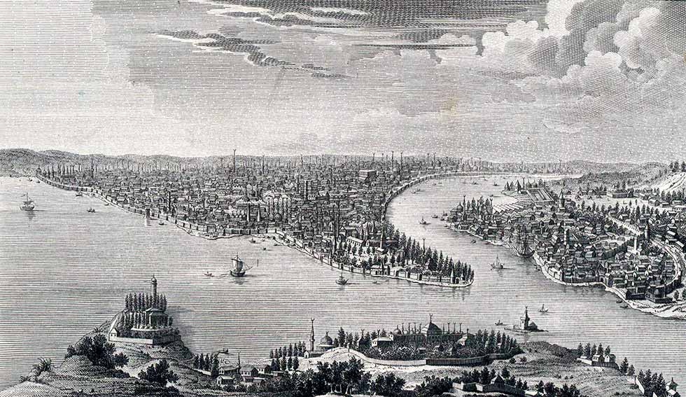 Vista de Constantinopla desde Escutari