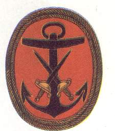 Escudo de marinero matriculado con acciones distinguidas en 1784 Escudo de marinero matriculado con acciones distinguidas en 1784